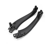 KJHOPY Car Front Rear Inner Door Handle Inside Pull Handle Panel Cover Trim for BMW X3 X4 G01G02 F98 2018-2022(Black Inside 2PCS)