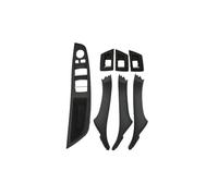 KJHOPY Car Inner Handle Interior Door Panel Switch Frame Storage Box for BMW F10 F11 5 Series 520 535 2011-2017(Black)