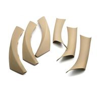 KJHOPY Car Interior Door Handle Pull Cover Style Decorative for BMW 3 Series E90 E91 328i 2004-2012(LHD Beige)