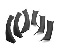 KJHOPY Car Interior Door Handle Pull Cover Style Decorative for BMW 3 Series E90 E91 328i 2004-2012(LHD Black)