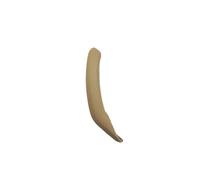 KJHOPY Car Interior Door Handle Pull Leather Cover Accossory Replacement for BMW F25 X3 2011-2016 F26 X4(Right Beige)