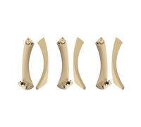 KJHOPY Car Interior Door Pull Handle Outer Cover Trim Replacement for BMW 3 Series E90 325 328i 2004-2012(LHD Beige)