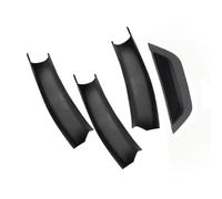 KJHOPY Car Interior Door Pull Handle Panel Trim Cover for BMW X3 X4 F25 F26 2010-2017(RHD Black)