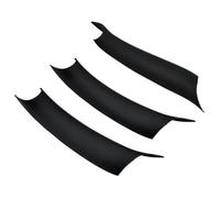 KJHOPY Car Interior Door Pull Handle Protective Cover Trim for BMW X5 F15 X6 F16 2014-2018(Black RHD 3 Pcs)