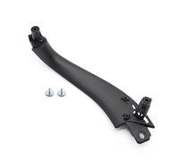 KJHOPY Car Interior Front Rear Door Handle Inside Pull Handle Panel Cover Trim for BMW X3 X4 G01F97 F98 2018-2022(Black Inside R)