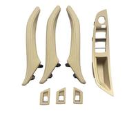 KJHOPY Car Left Right Interior Door Armrest Handle Assembly for BMW 5 Series F10 520i 523i 528i 535i(RHD Beige)