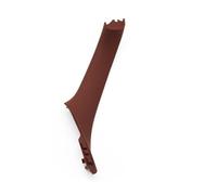 KJHOPY Car Left Right Interior Door Inside Pull Handle Cover Trim for BMW 5 Series F10/F11 2010-2017 523 525 530(Red Brown Left)