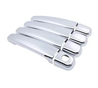 KJHOPY Exterior Accessories Chrome Car Door Handle Cover Trim Catch Part Outside Accessories for Peugeot 307 CC SW 2001 2002 2003~2011(Style 2)
