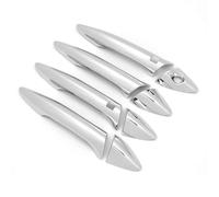 KJHOPY Exterior Accessories for Hyundai for Elantra 2012-2015 2016 ABS Chrome Carbon Black Door Handle Cover Sticker Car Styling Accessories(Style 4)