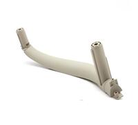KJHOPY Inteior Passenger Door Pull Handle Inside Cover Trim Replacement for BMW X5 X6 F15 F16 2014-2018(Right Creamy)