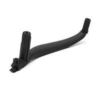 KJHOPY Inteior Passenger Door Pull Handle Inside Cover Trim Replacement for BMW X5 X6 F15 F16 2014-2018(Left Black)