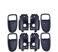 KJHOPY Interior Car Door Handle Frame Trim Front Rear for Hyundai for Elantra 2.0L 2001-2006
