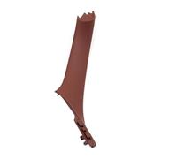 KJHOPY Interior Car Handle Inner Door Panel Pull Trim Cover for BMW 5 Series F10 F11 520i 523i 525i 528i(Redbrown Left)