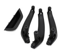 KJHOPY Interior Car Inner Door Handle Cover Panel Replacement for BMW X3 X4 F25 F26 2010-2016(LHD Black Set)