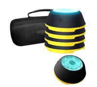 KJHYYPP Agile Fitness Light, LED Flash Reflex Training Pods for Boxing & Sports, Improve Speed/Agility/Reaction Time, Hand-eye Coordination,6lights (4lights)