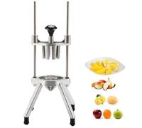 KJHYYPP Commercial Fruit Slicer, Manual Stainless Steel Catering Slicer, Lemon & Lime Wedge Slicer Cutters, 4/6/8/12 Flaps Optional, for Fruit, Vegetable, Tomatoes, Potatoes, Onions (8 Servings)