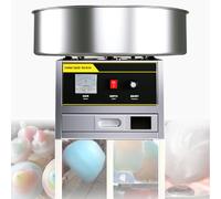 KJHYYPP Cotton Candy Machine Commercial, Cotton Candy Maker With Temp Adjustment, Fun Party Cooking Snacks For Family, Party, Park, Christmas Birthday