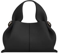 KJHZCE Cloud Silhouette Handbag Designer Crossbody Bag For Women Leather Shoulder Bag Clutch Bag(Black)