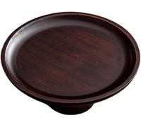 KJHZCE Retro High-Foot Tea Tray Chinese Fruit Tray