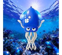 KJIXYUNG Dancing Crawling Octopus Toy LED Lights Music Blue