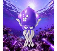 KJIXYUNG Dancing Crawling Octopus Toy LED Lights Music Purple