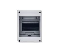 KJJFIPCXP 2/5/8/12/15/18/24 Ways Outdoor Waterproof Electrical Distribution Box Circuit Breaker Power Plastic Junction Wire Box IP65(15 Ways,Custom Holes)