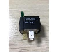 KJJFIPCXP 5PCS relay NVFSA30DC12 NVFSA30DC24 Normally open 30A auto relay with fuse Modify the headlight horn 4PIN(12VDC)