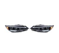 kjjukrhfs Car Front Lights For Toyota For Camry 2015 2016 2017 Front DRL Headlight Dynamic Turn Signal Highlight LED Projector Lens Animation Car Accessories Headlamp Assembly