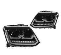 kjjukrhfs Car Front Lights For VW For Amarok Headlights 2010-2020 Car Styling Head Lamp LED Headlight Projector Lens DRL Signal Animation Auto Accessories Headlamp Assembly