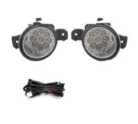 kjjukrhfs Fog lamp assembly For Clio 2 3 Symbol For Master For Laguna For Grand 1998-2015 LED Halogen 2pcs Foglights Fog Lamp(LED A and wires)