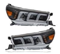kjjukrhfs For Toyota For Hilux 2015-2020 LED Headlight Assembly Revo Vigo DRL Turn Signal Front Lights Auto Accessories Car Headlight Components