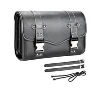 kjjukrhfs Motorbike Side Bag for Rebel for 1100 300 for W400 for W650 for SR400 for XL883L Motorcycle Saddlebag Side Bag PU(White)