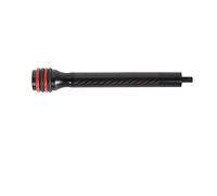 KJKVIVH 1 Piece Hunting Bow Professional Stabilizer Rod 8Inch Black with Rubber Damper for Archery Accessories