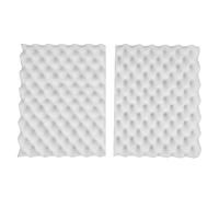 KJKVIVH 2 Pcs Baking Fondant Flowers Sponges Dry Flower Shaped Fondant Tools Artifact Sugar Flower Foam Pad Wave sponge dry stereotypes