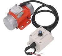 KJKVIVH 30W Concrete Vibrator, 4000RPM Electric Vibrating Motor with Speed Controller & Adjustable Exciting Force DC 12V