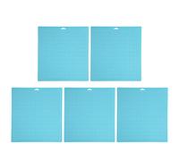 KJKVIVH 5Pcs Cutting Mat Light Grip for One/Air/Explore Air2&Air 3 /Maker&Maker 3,Quilting Cutting Mats 12X12 Inch-Blue