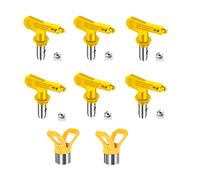 KJKVIVH Airless Paint Nozzles Set,Reversible Tips Airless Paint Sprayer Nozzle Tips Airless Sprayer Spraying Parts