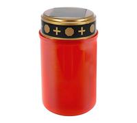 KJKVIVH Grave Candle for Cemetery Grave Solar Lights with Lighting LED Grave Light Various Wind
