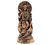KJKVIVH Statue Gods Carving Altar Heathen Asatru Viking God Goddes Sculpture Scandinavian Pantheons-A