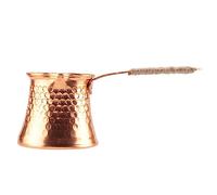 KJKVIVH Turkish Coffee Pot Coffee Maker Moka Pot 3 Person 200 ML Copper Handmade Decorative Gift Accessory