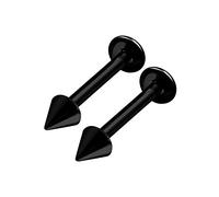 KJM FASHION Titanium Anodised G23 16g 1.2mm 3mm Marilyn Monroe Tragus Earrings Piercing Jewelry More Colours & Sizes, Titanium
