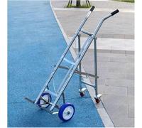 KJoBDwz Oxygen Tank Stand Heavy-Duty Foldable Cylinder Tank Dolly, Outdoor/Indoor Movable Gas Cylinder Fixed Rack, Mobile Gas Cylinder Organizer Shelf