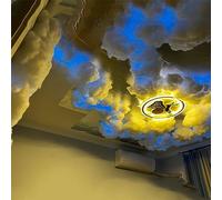 KjoiDWz 3D Thundercloud LED Light Cotton Lightning Cloud,APP Control, DIY Animation, for Bar Indoor Party(10m)