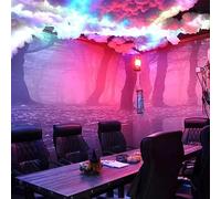 KjoiDWz 3D Thundercloud LED Light Cotton Lightning Cloud, APP Control, DIY Dynamic Effects, Suitable for Gaming Room Club(10m)