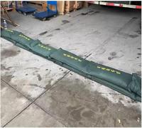 KjoiDWz Barrier Flood，10pcs Sandless Self-absorbent Sandbag For Flood Control Waterproof Sandbags(25x100cm)