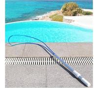 KjoiDWz Lifesaving Pole Swimming Pool Emergency Life Saving Hook, Lightweight Durable Salvage Rods for Deck, for Drowning Swimmers(H 5 m/16.4 ft)