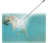 KjoiDWz Lifesaving Pole Swimming Pool Life Saving Hook with Adjustable Telescopic Pole, for Water Parks/Drowning Swimmers(Life hook+3.5m/138in)