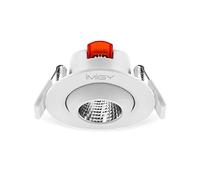 KjoiDWz Spotlight Led Ceiling Light Embedded Elephant Nose Living Room Home Downlight Bulls Eye Anti-Glare 5w(B,5w-3000k)