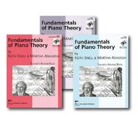 Kjos Piano Library - Fundamentals of Piano Theory - Three Book Set - Includes Preparatory Level, Level 1, and Level 2