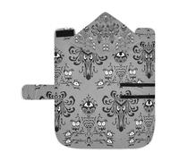 Kjovgcb Soft Pet Towel Coat for Dogs Cats, Absorbent Bathrobe Quick-Dry Bath Robe with Hood Adjustable Collar & Belly Strap, M Print Halloween Haunted House Scary Black Grey White